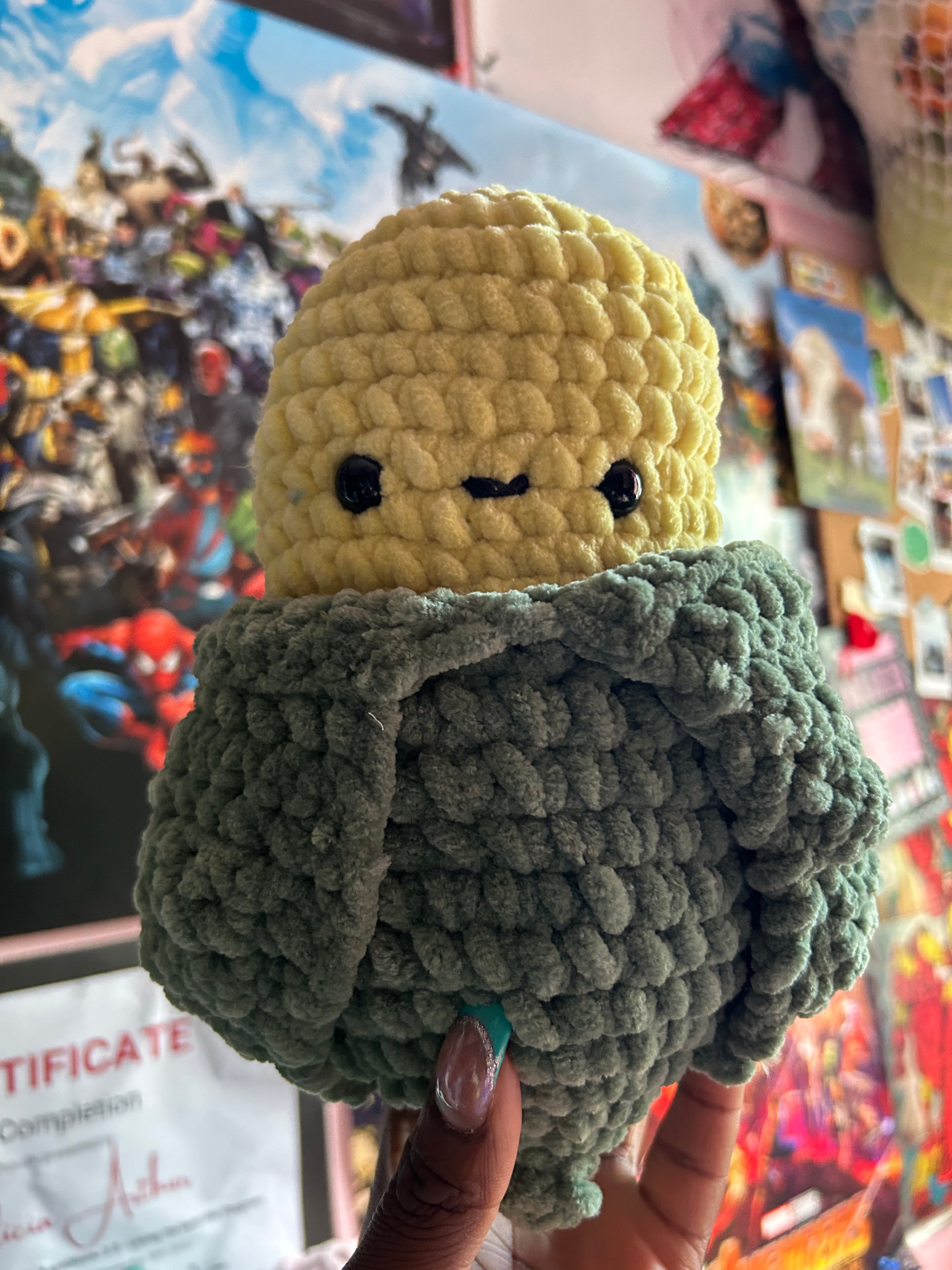 Corn plushie